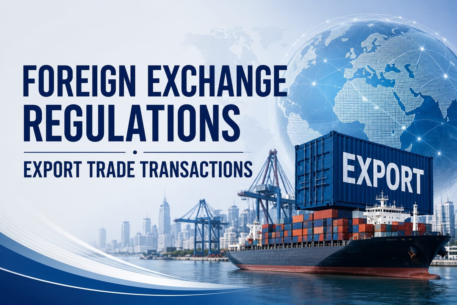 Circular on Foreign Exchange Regulations – Export Trade Transactions